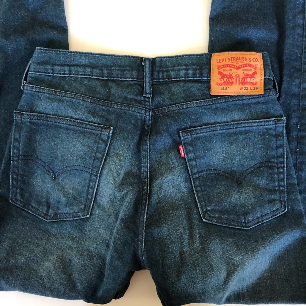 Men’s Levi Straight Leg Jeans